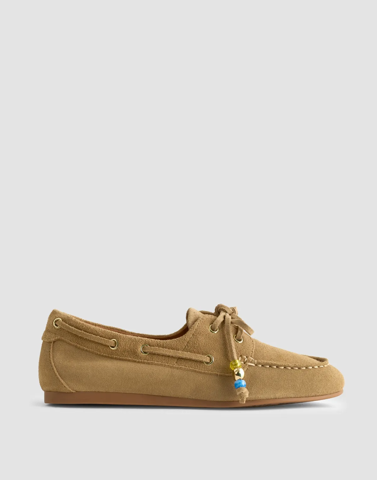 The Jamie Boat Shoe in Suede by MW