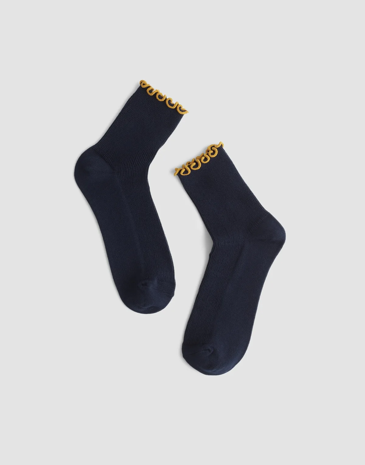 Lettuce-Trim Ankle Socks by MW
