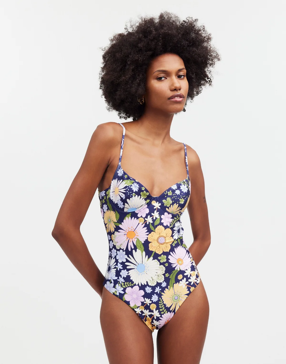 Madewell x Agua Bendita Petra One-Piece Swimsuit by MW