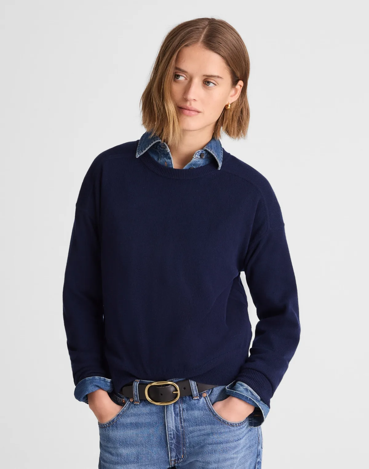 Crewneck Sweater in Cashmere