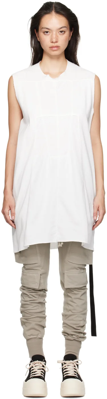 White Luxor SL Tank Top