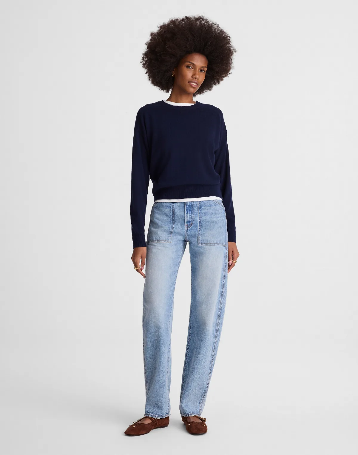 Tall Balloon Utility Jean by MW