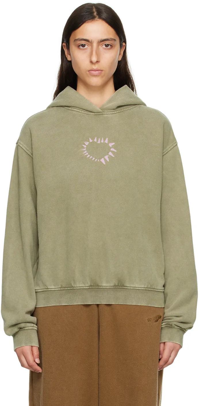 Khaki Heart Hoodie