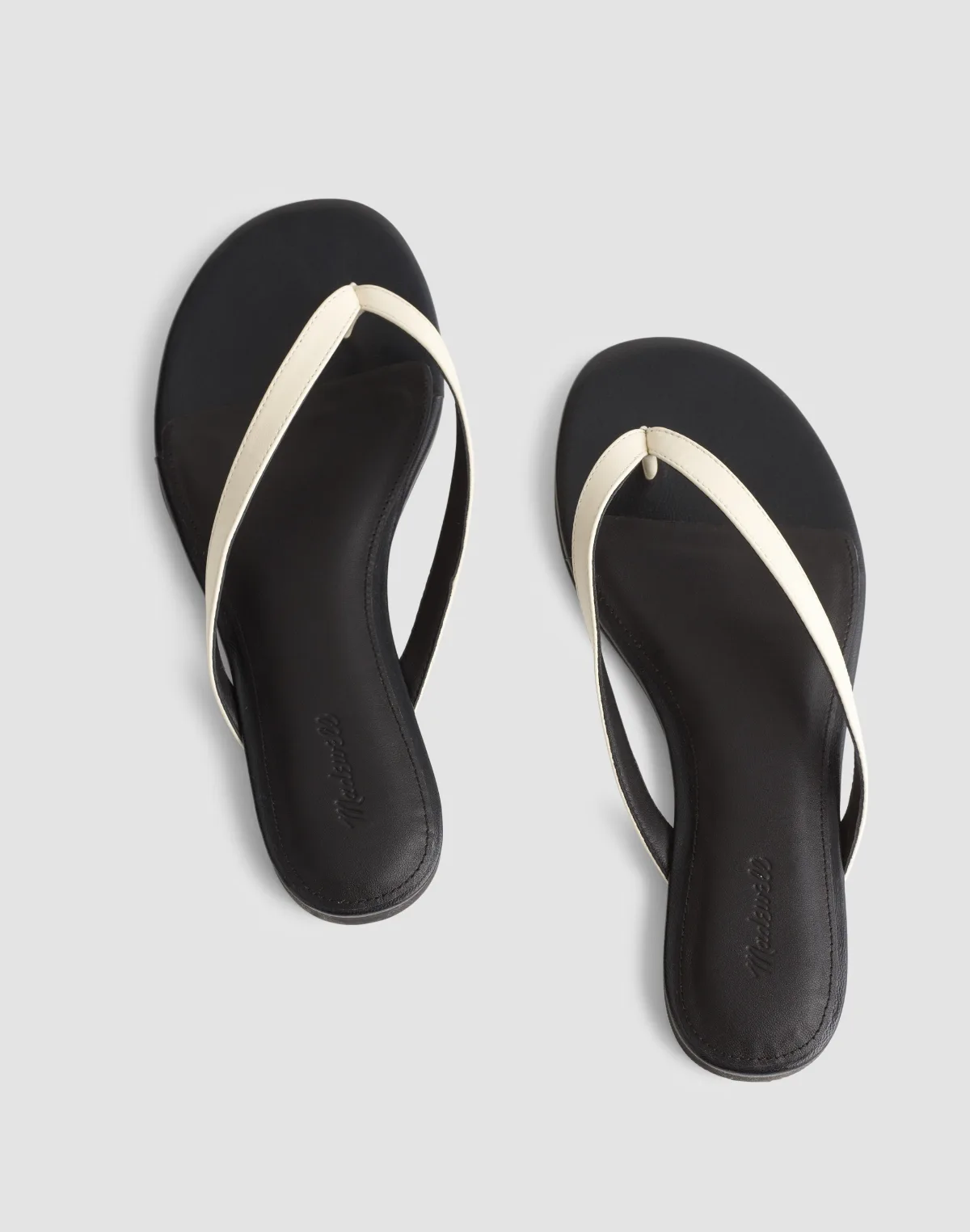 The Iggy Thong Sandal in Leather by MW