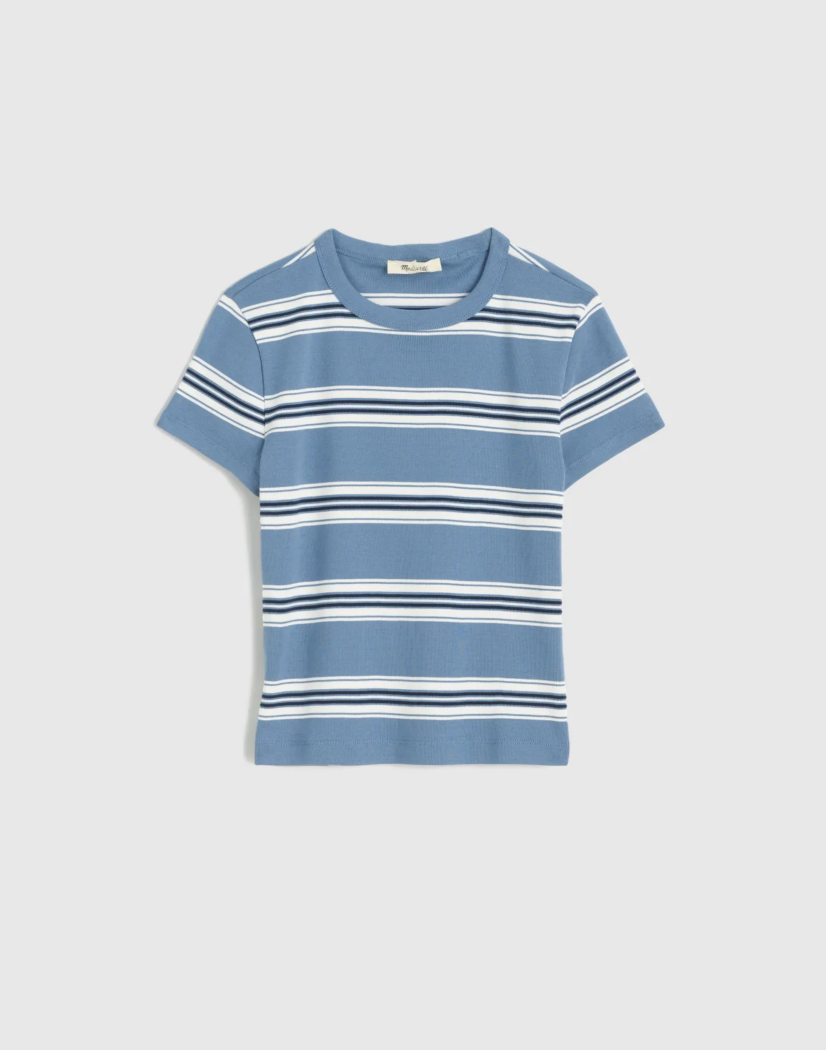 The '90s Cropped Tee in Compact Cotton by MW