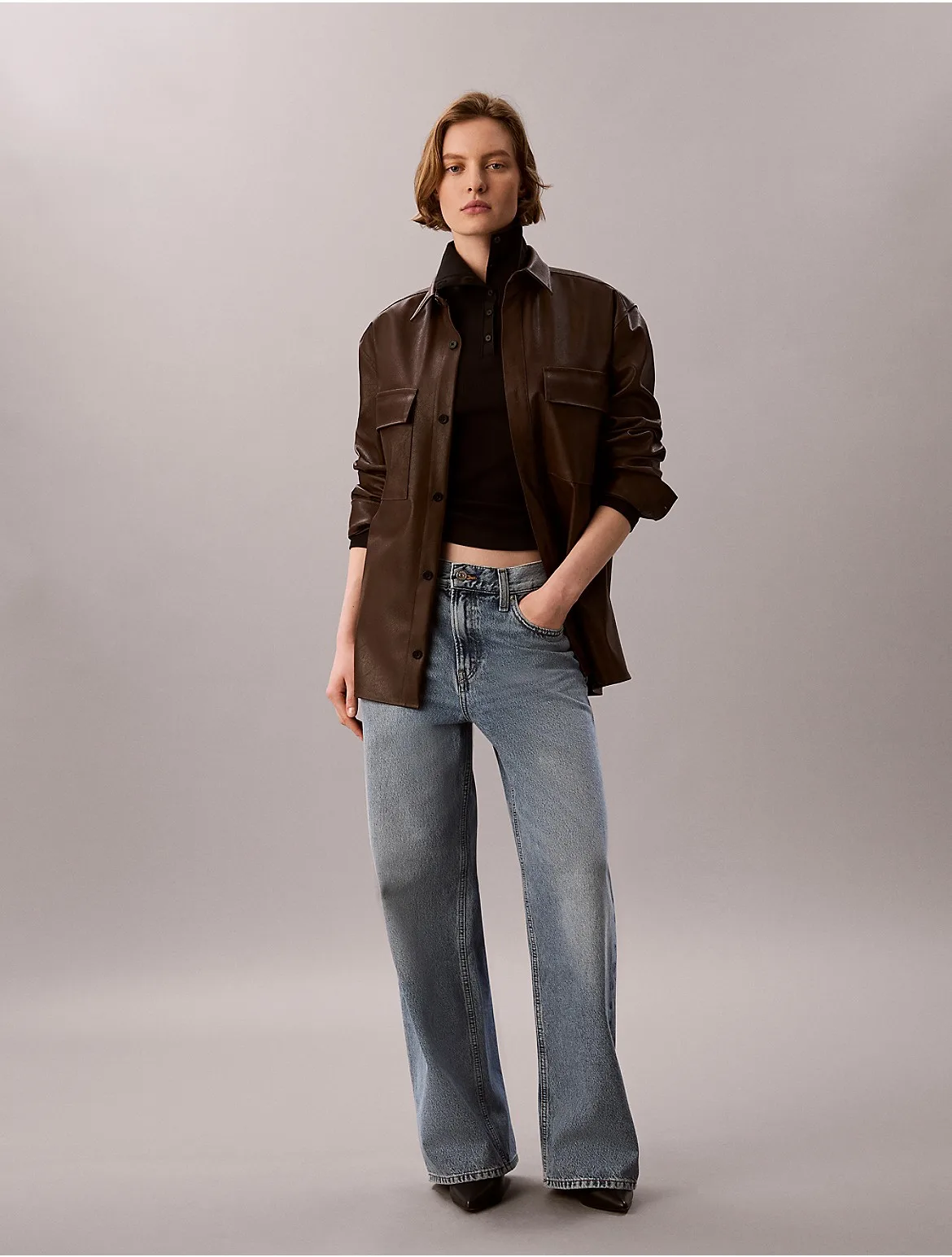 Low Rise Baggy Jeans