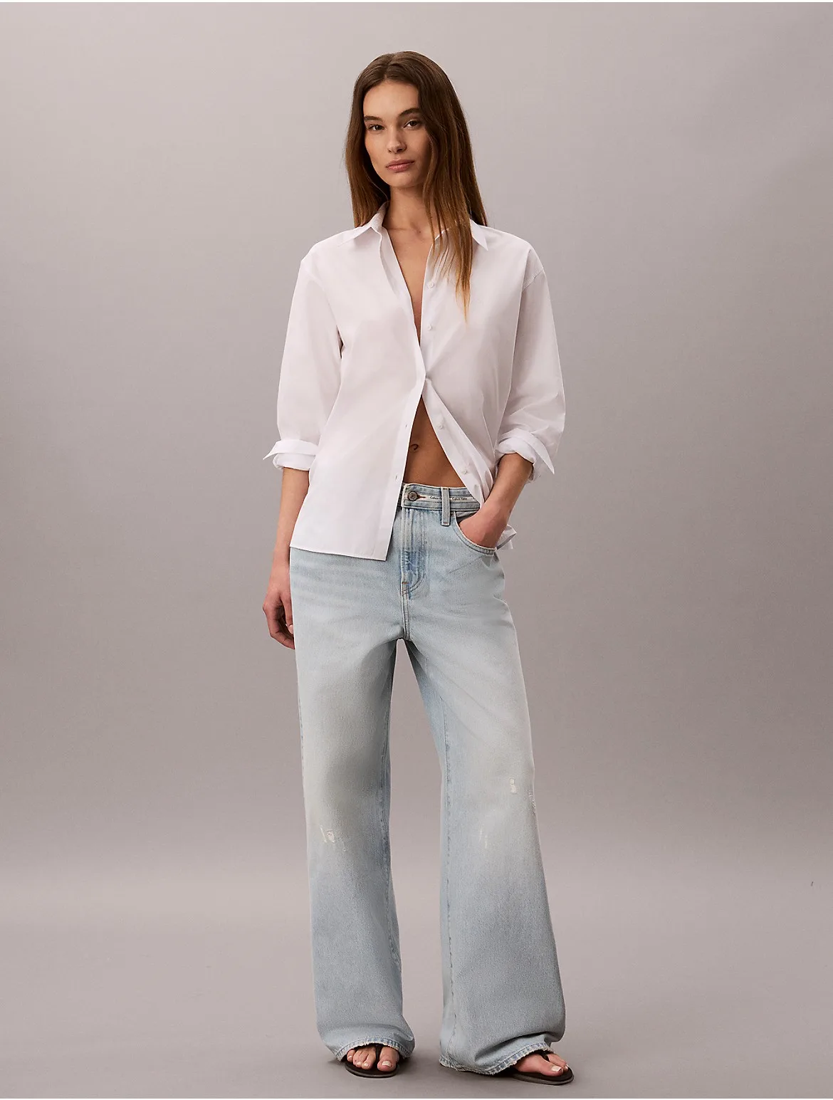 Wide Leg Jeans by Calvin Klein Jeans