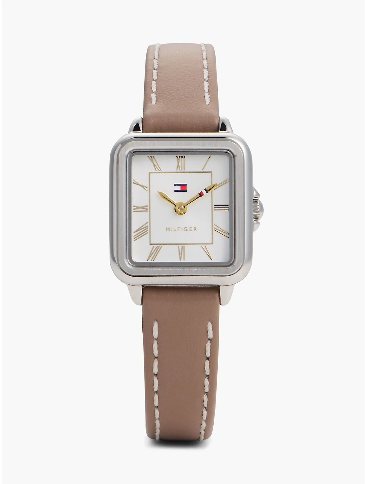 24MM Leather Strap Dress Watch by Tommy Hilfiger