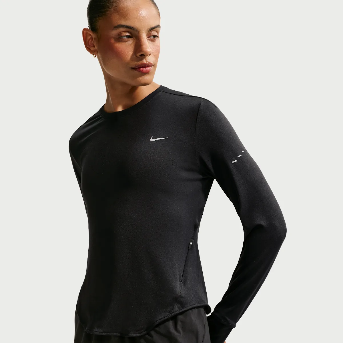 Swift Dri-FIT UV Long-Sleeve Crew-Neck Running Top