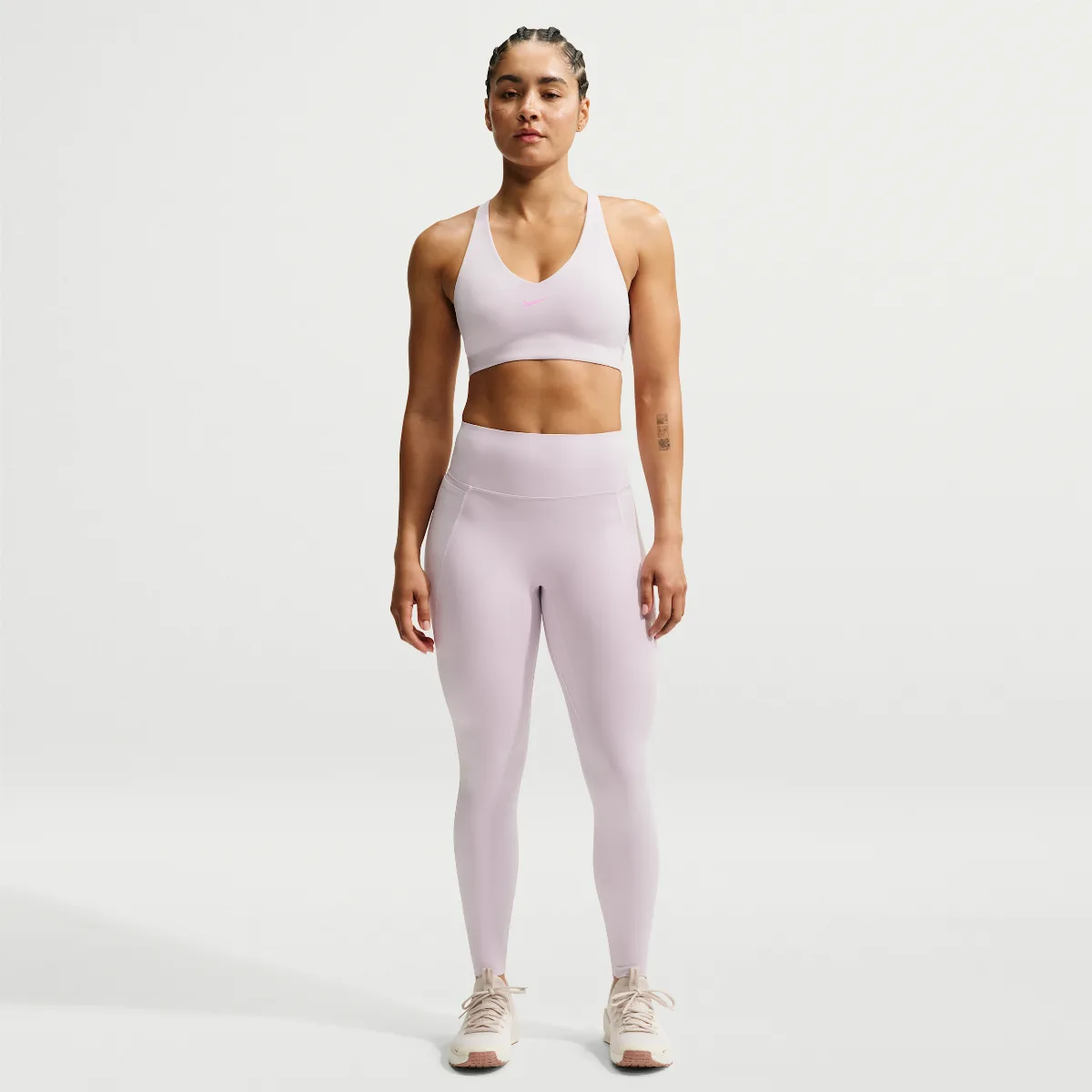 Universa High-Waisted 7/8 Leggings with No Front Seam by Nike