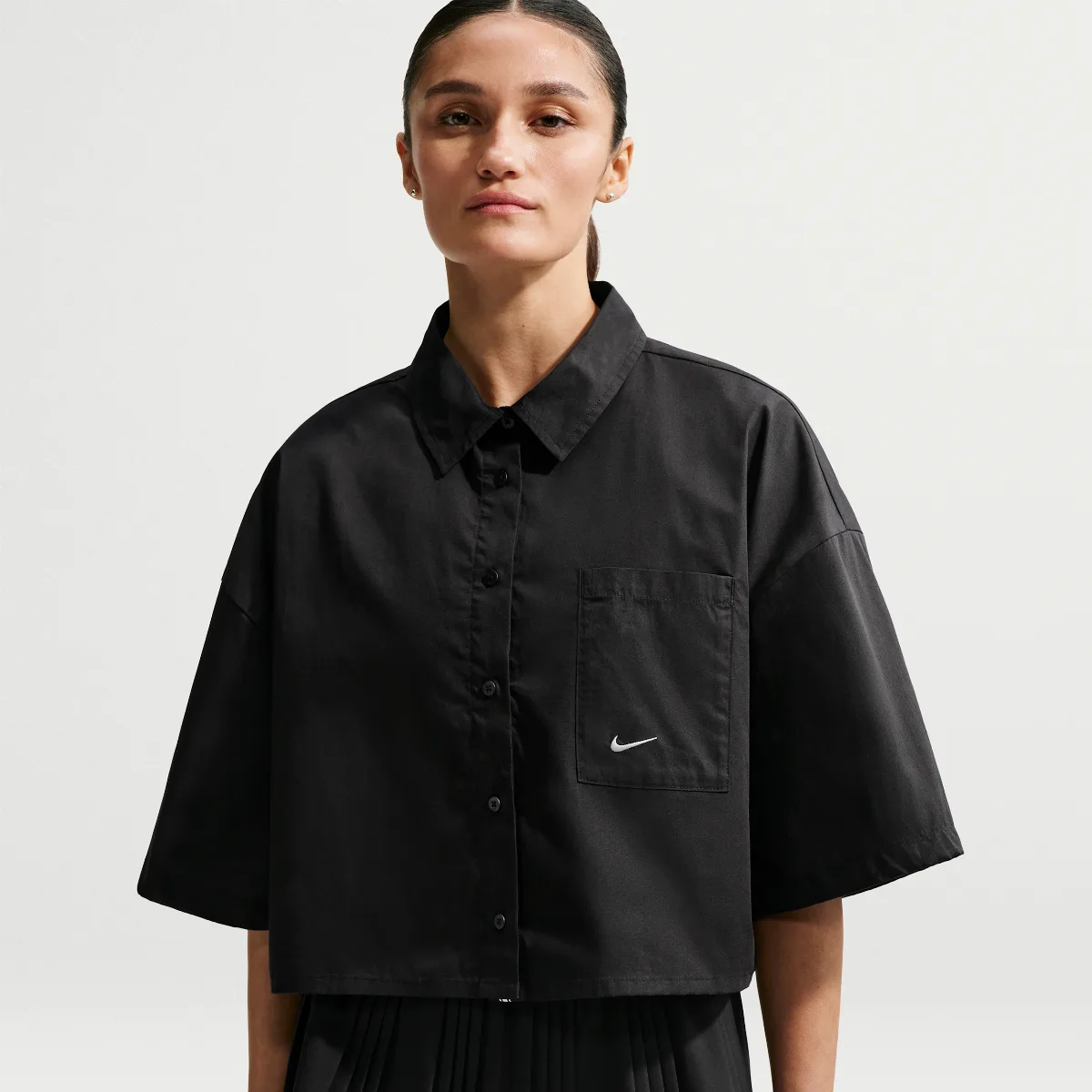Nike Sportswear Chill Poplin Oversized Top by Nike