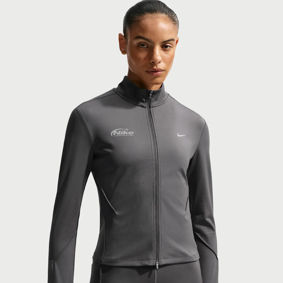 Swift Dri-FIT Full-Zip Mid-Layer Running Top by Nike