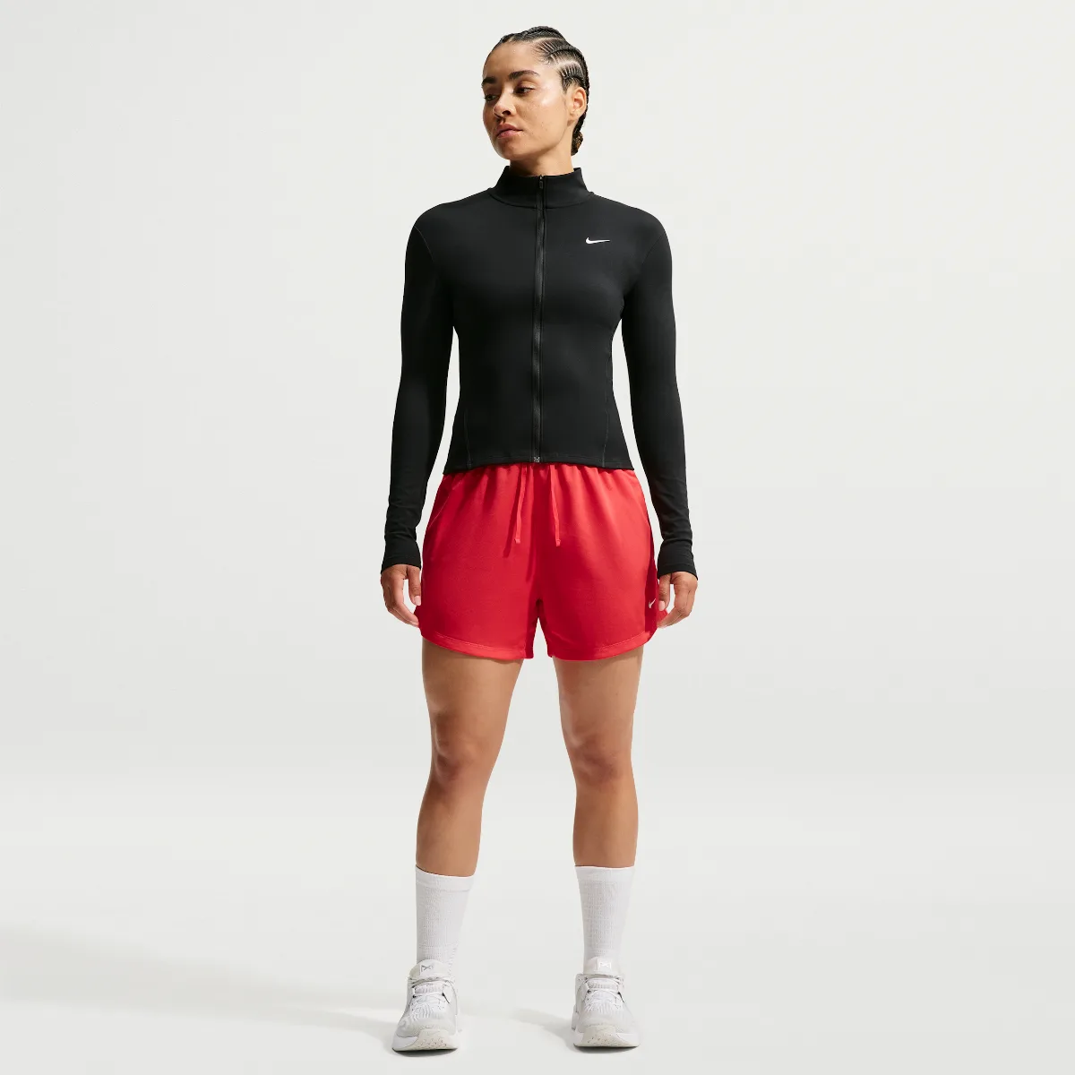 Attack Dri-FIT Mid-Rise 4" Shorts by Nike