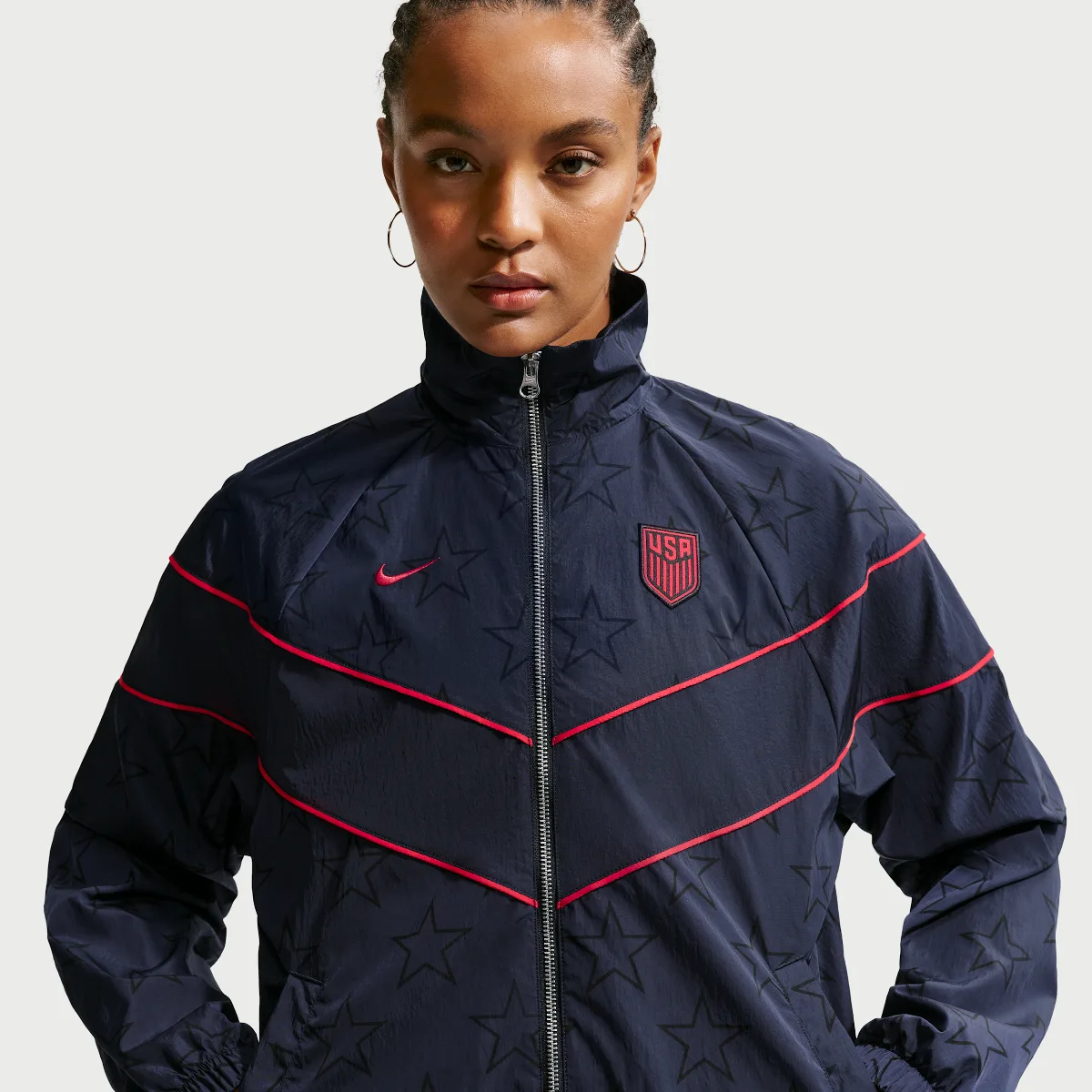 USMNT Windrunner Soccer UV Woven Jacket by Nike