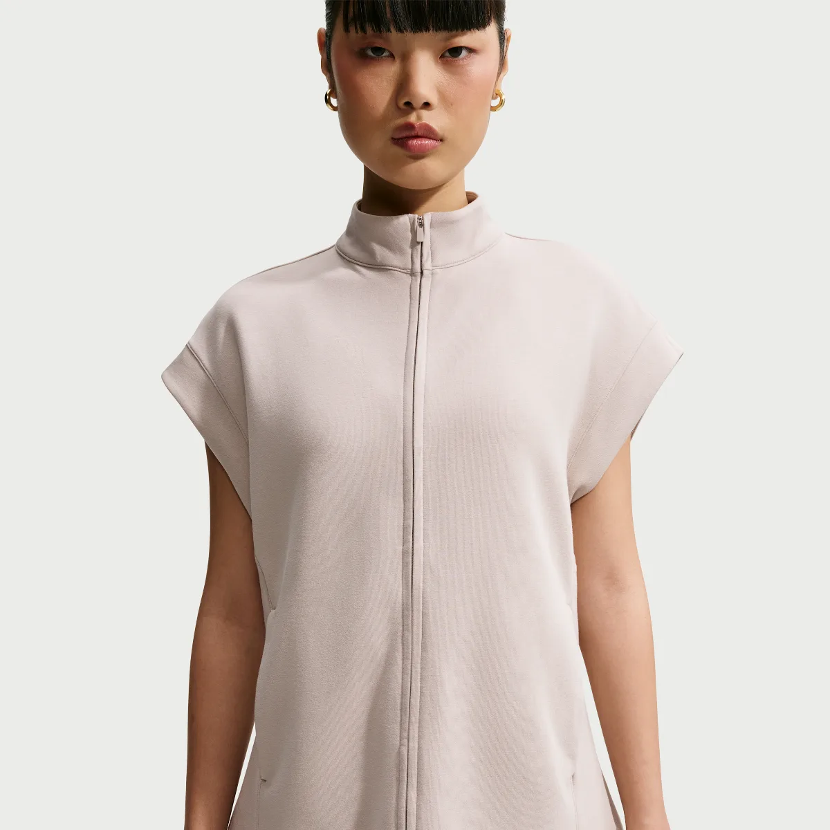 24.7 ImpossiblySoft Dri-FIT Full-Zip Tunic by Nike