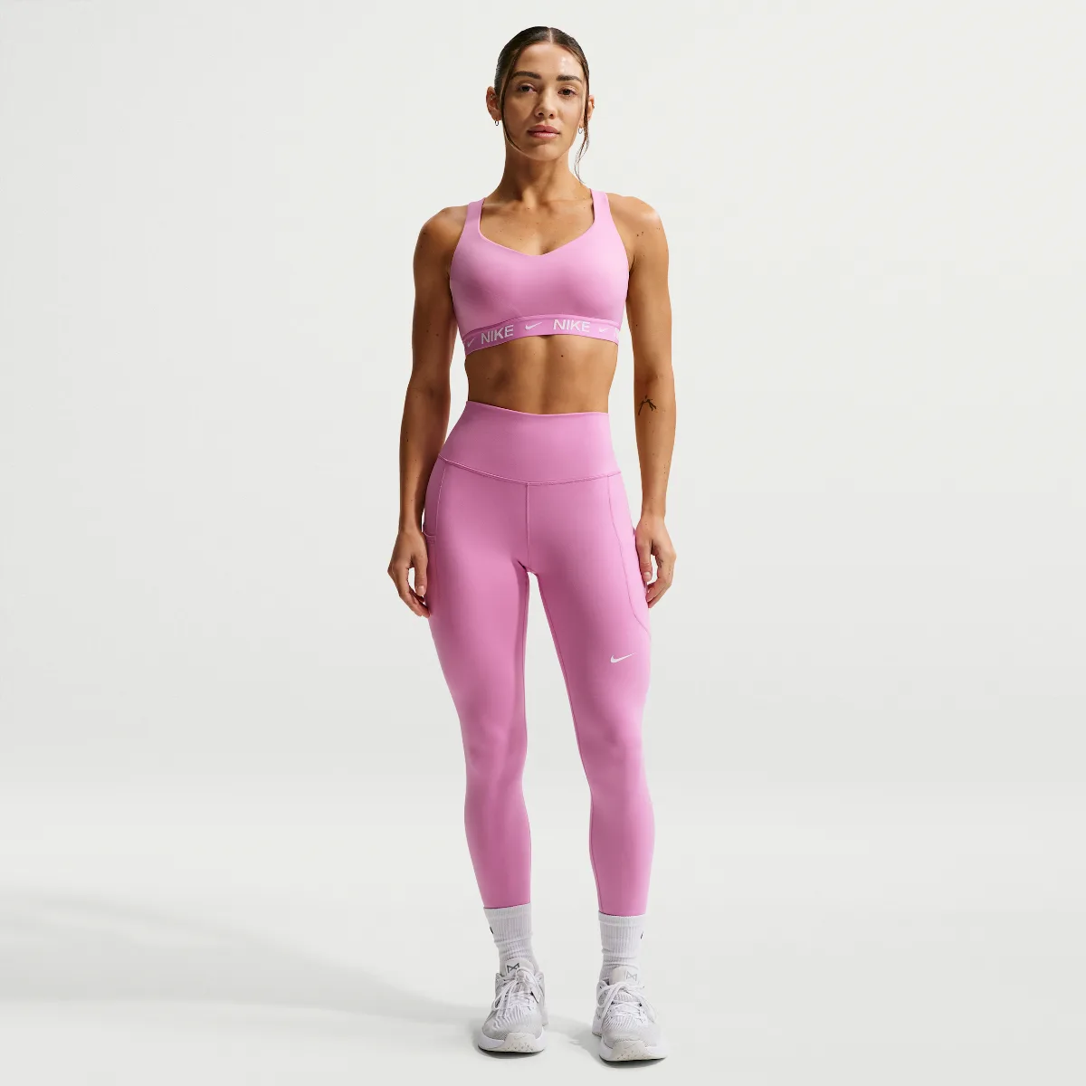 One High-Waisted 7/8 Leggings with Pockets