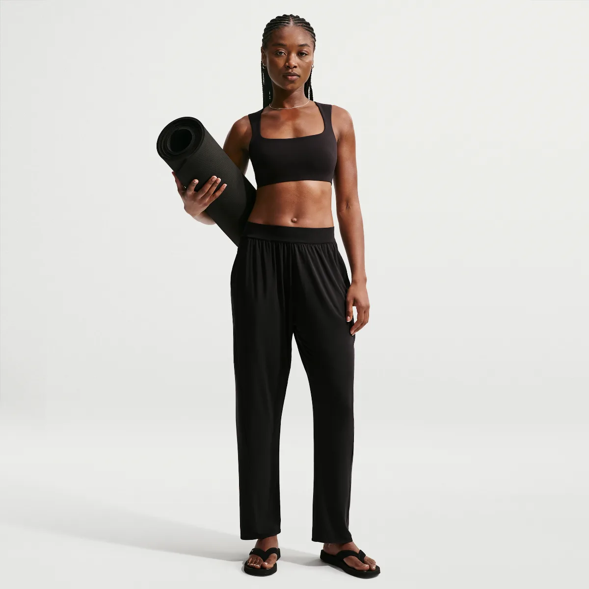 Zenvy Loose Mid-Rise Pants by Nike