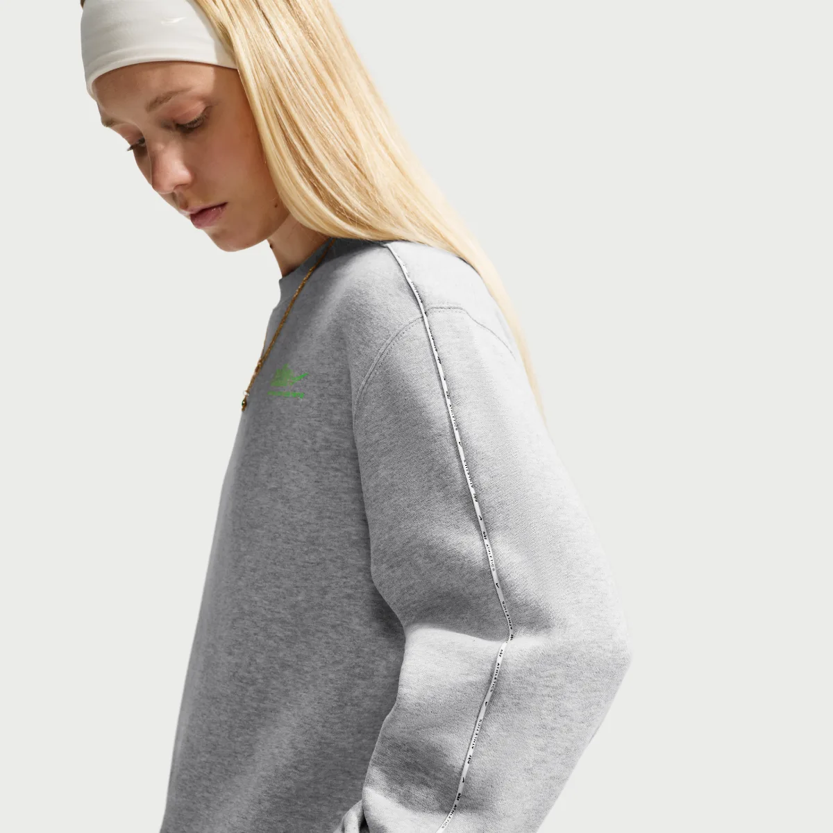 Studio Fleece Medium Weight Graphic Pack Nike Athletic Department Crew by Nike