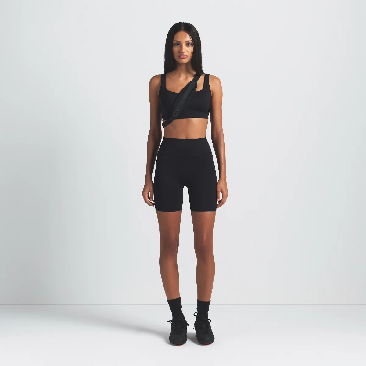 SKIMS Matte High-Waisted 5" Biker Shorts