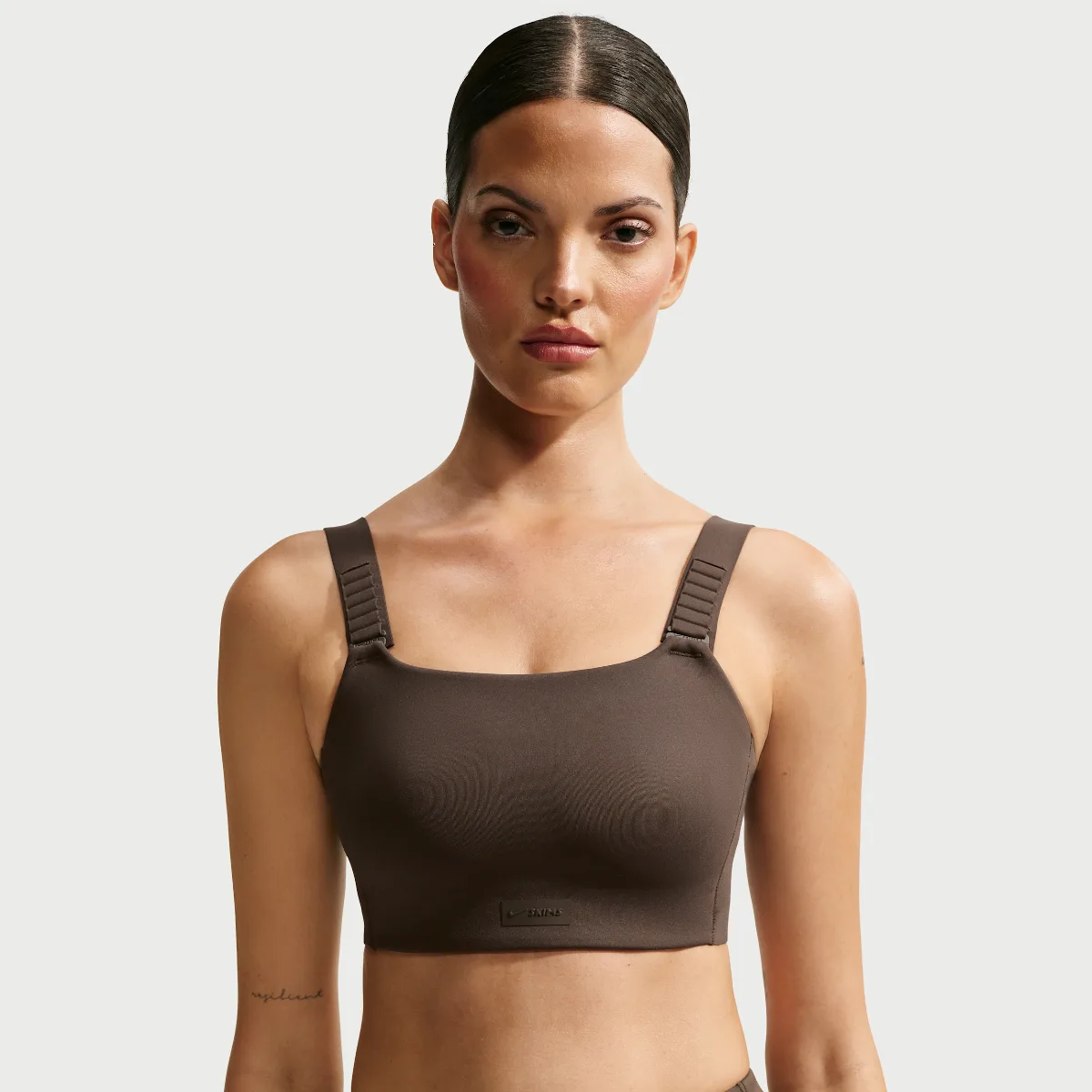 SKIMS Matte Wide-Strap Bra by Nike