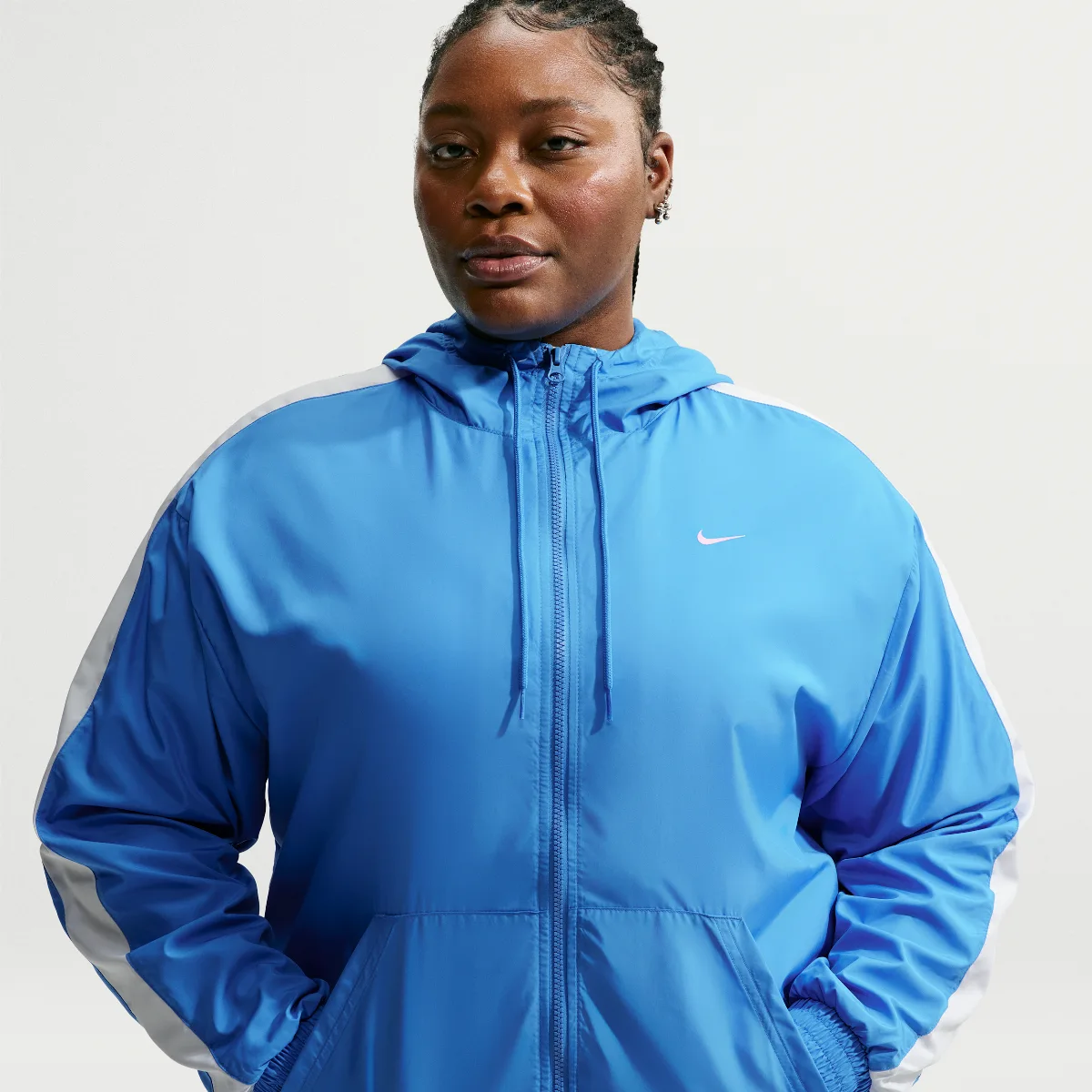 Nike Sportswear Classic Wovens Loose UV Hooded Jacket by Nike
