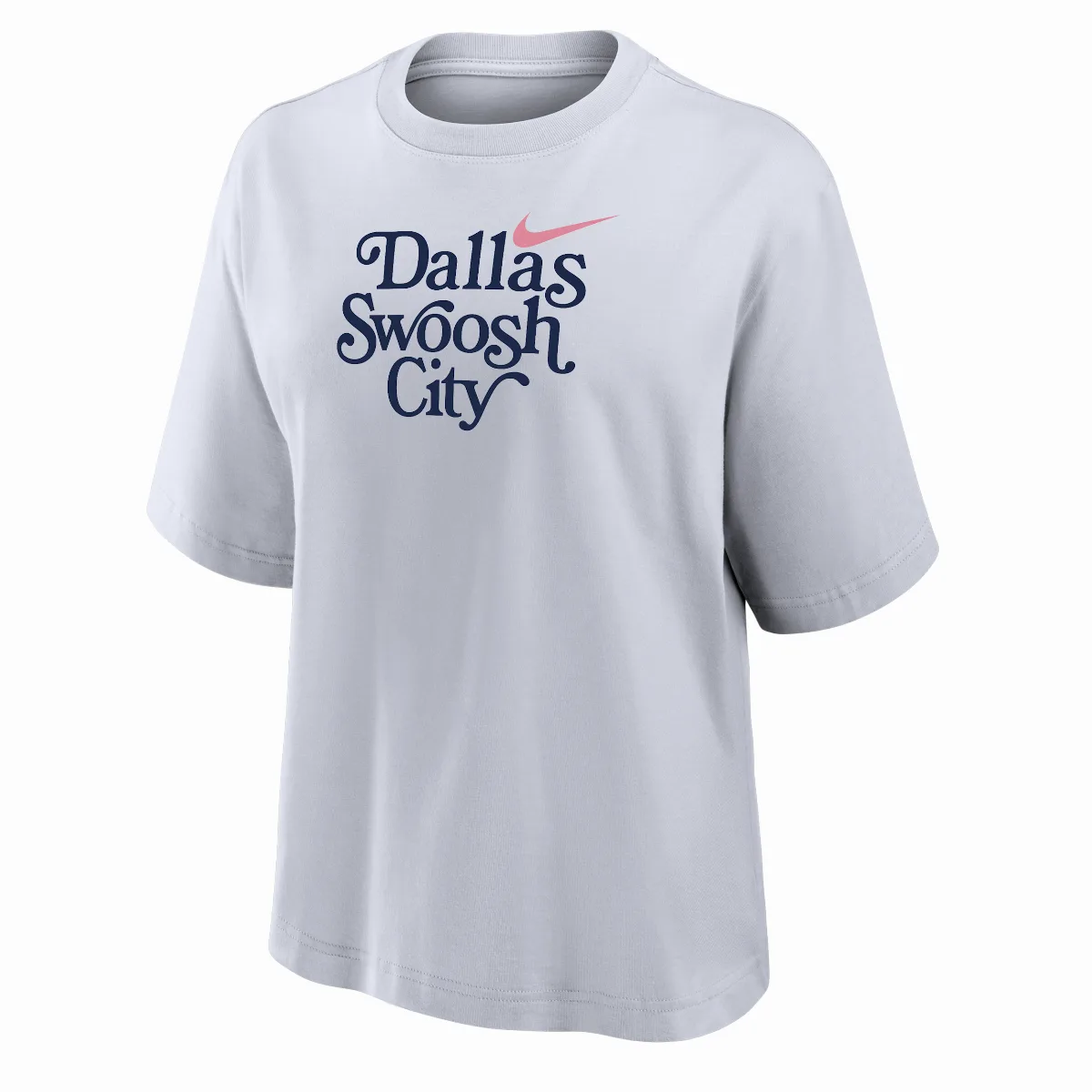 Swoosh Cities Dallas Short-Sleeve Boxy T-Shirt by Nike