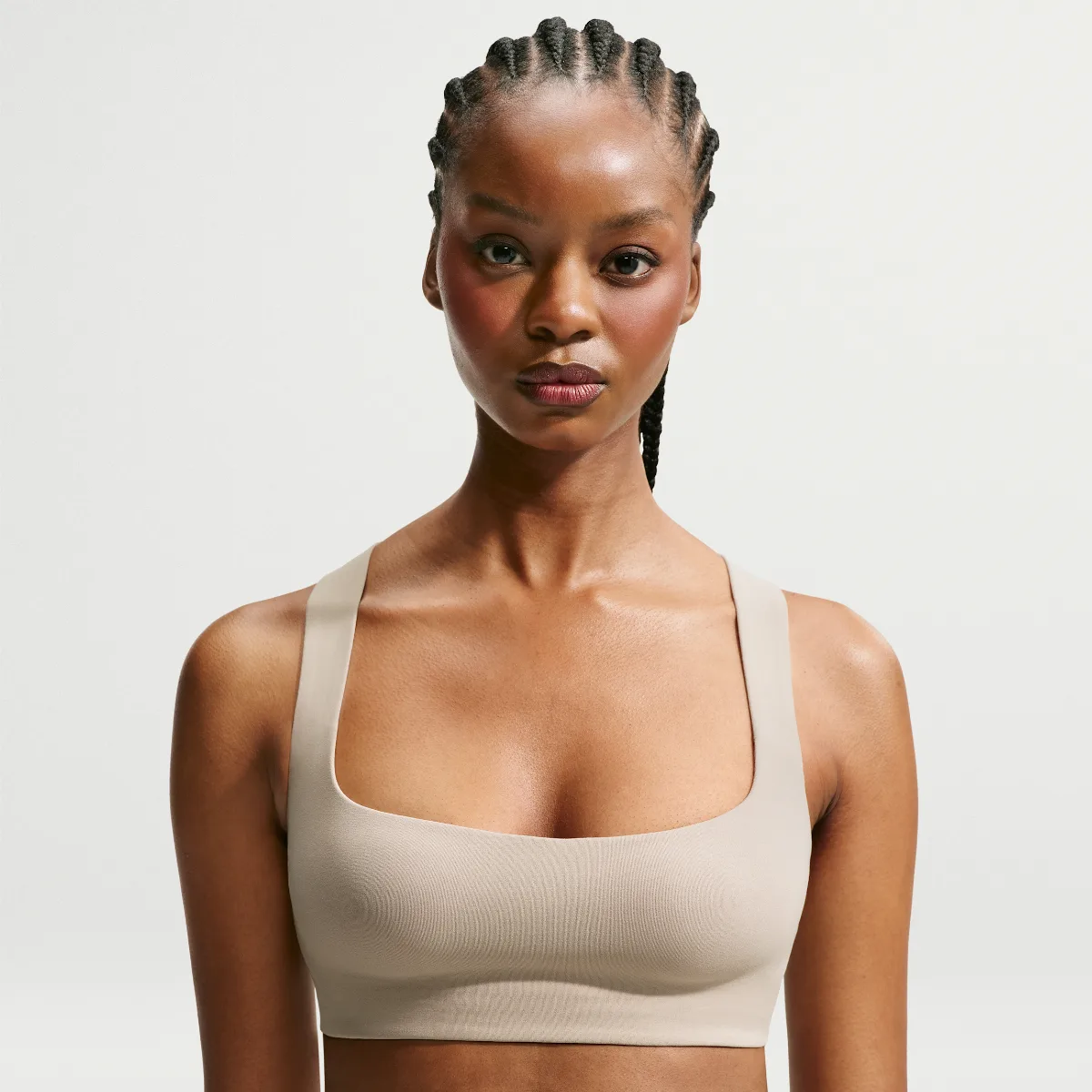 SKIMS Studio Stretch Square Neck Bra by Nike