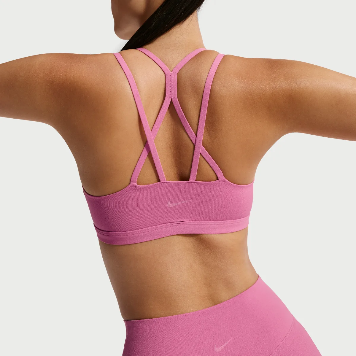 Zenvy Strappy Light-Support Padded Sports Bra by Nike