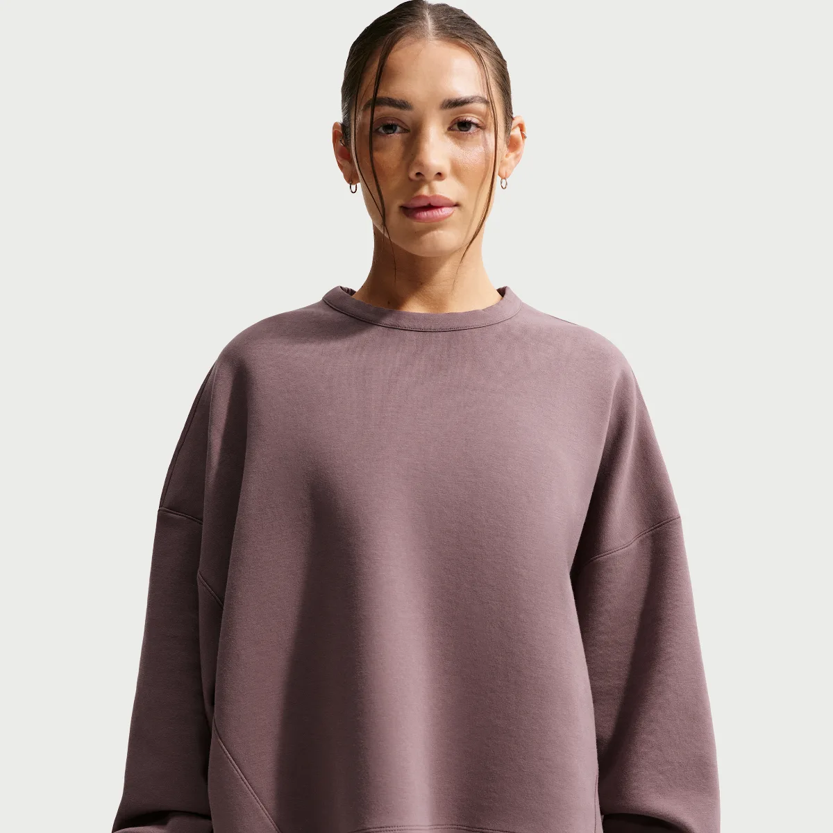 24.7 ImpossiblySoft Dri-FIT Oversized Crew-Neck Top by Nike
