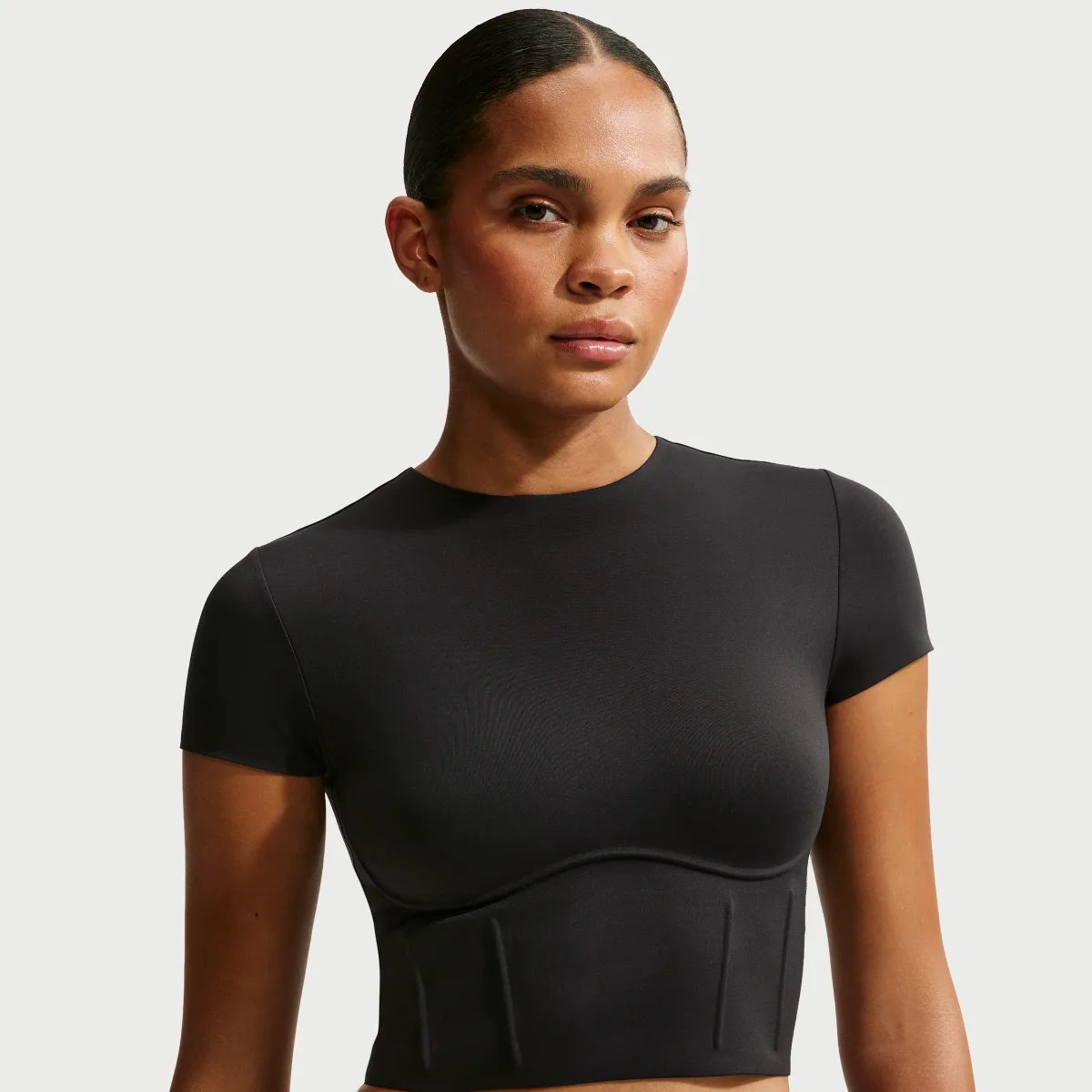 SKIMS Matte Corset Cropped Top by Nike
