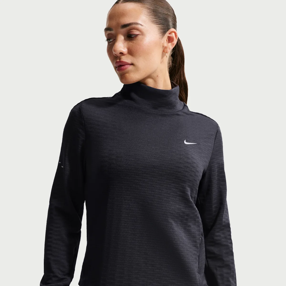 Swift Therma-FIT Turtle-Neck Running Top by Nike