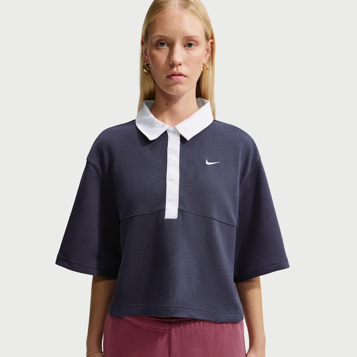 Sportswear Oversized Short-Sleeve Polo by Nike