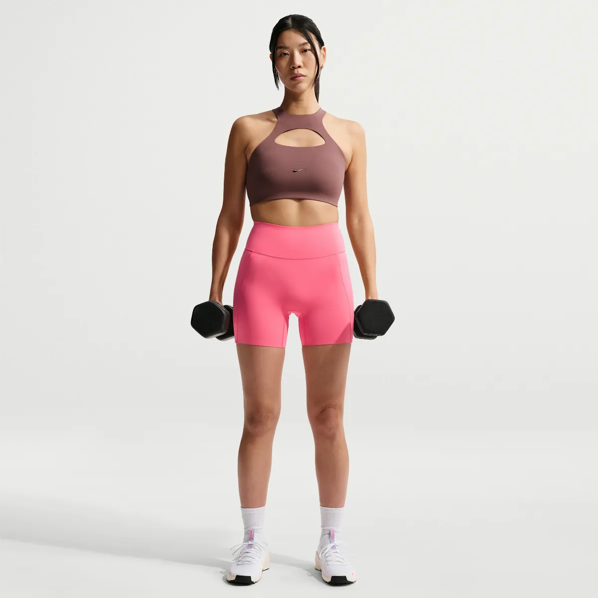 Universa High-Waisted 5" Biker Shorts with No Front Seam by Nike