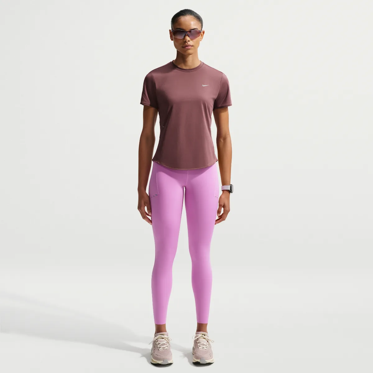 Swift High-Waisted 7/8 Running Leggings with Pockets