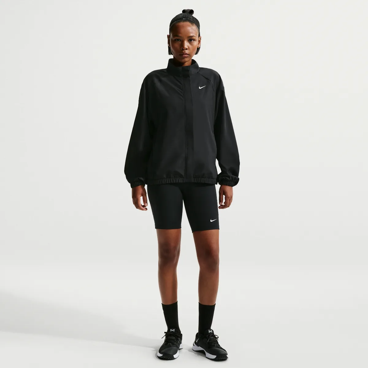 One High-Waisted 8" Biker Shorts with Pockets by Nike
