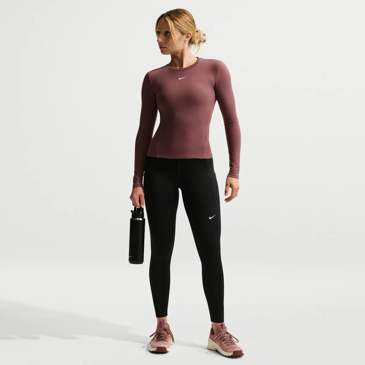 One High-Waisted 7/8 Leggings with Pockets