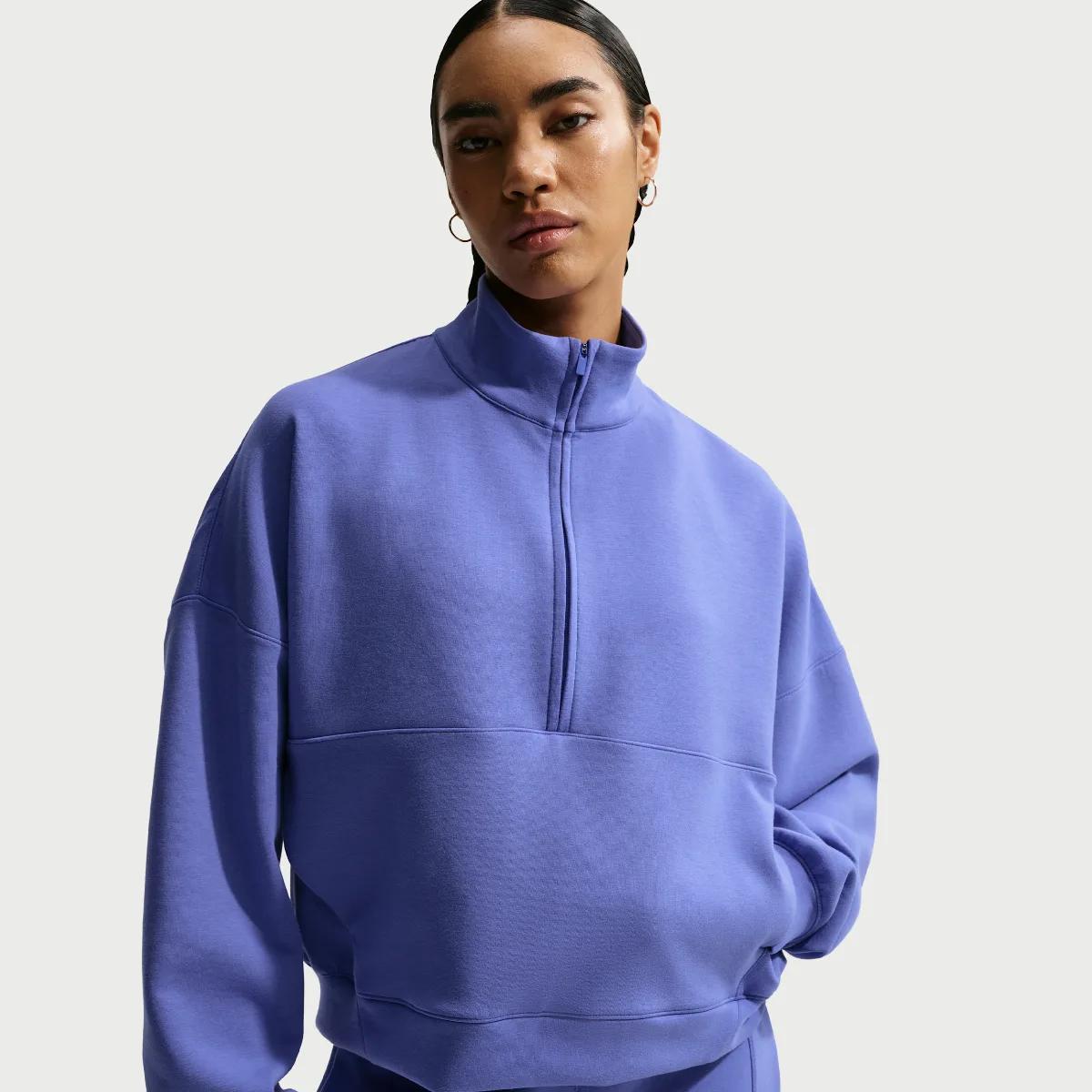 24.7 ImpossiblySoft Dri-FIT Oversized 1/2-Zip Top by Nike