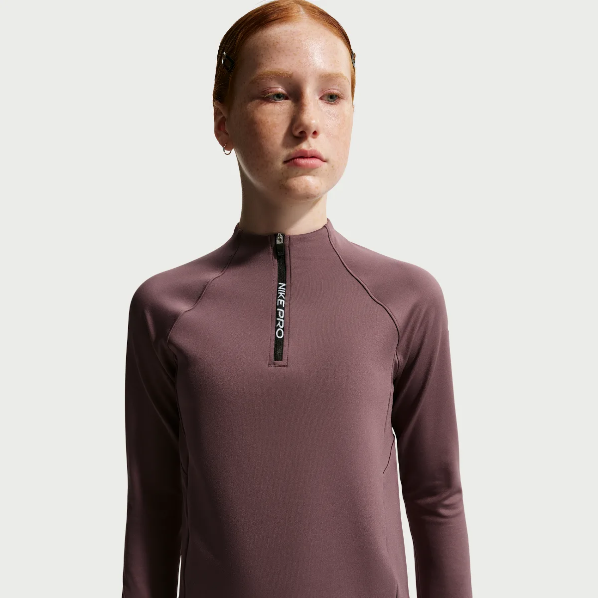 Pro Dri-FIT Half-Zip Long Sleeve by Nike