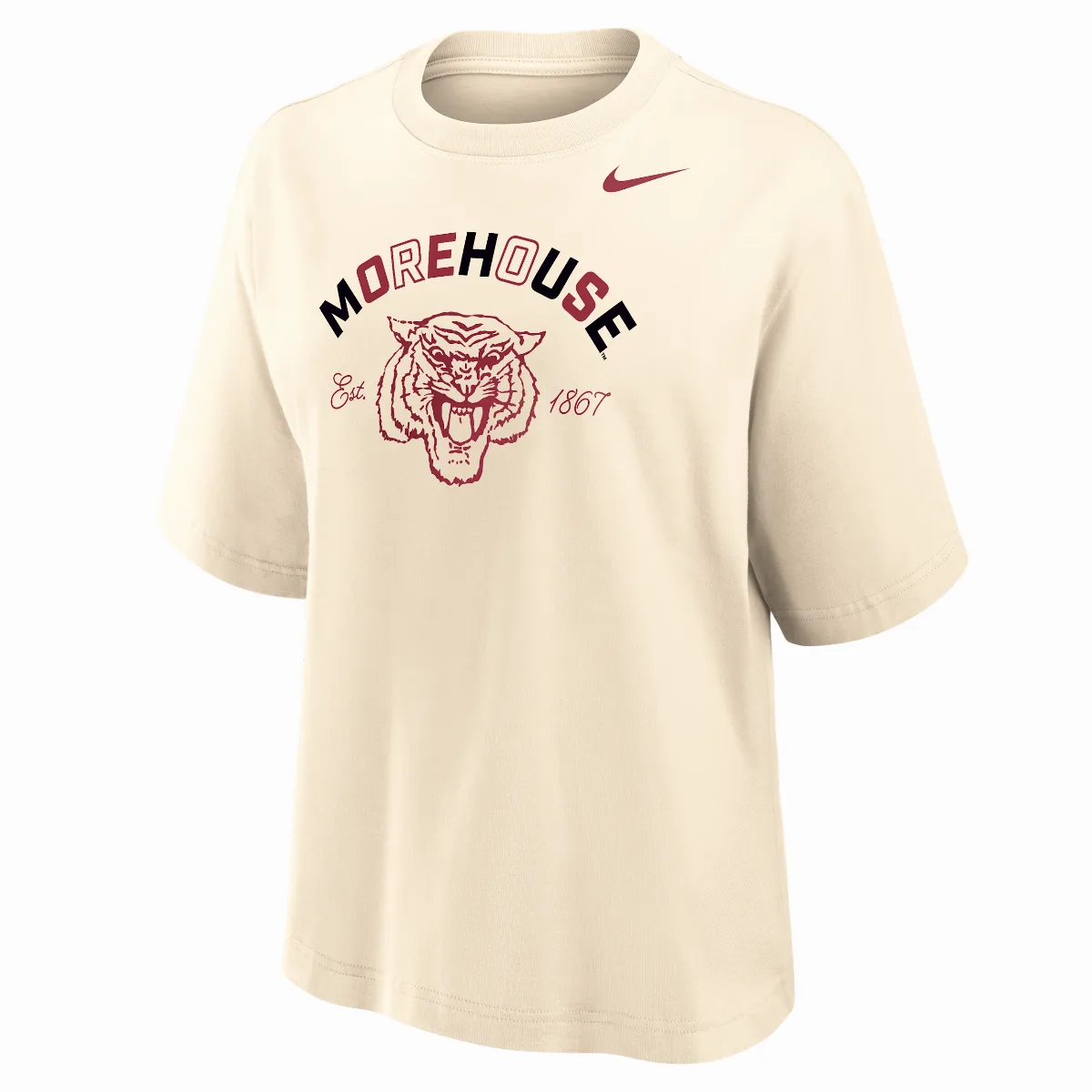 College (morehouse College) Boxy Cotton T-Shirt by Nike