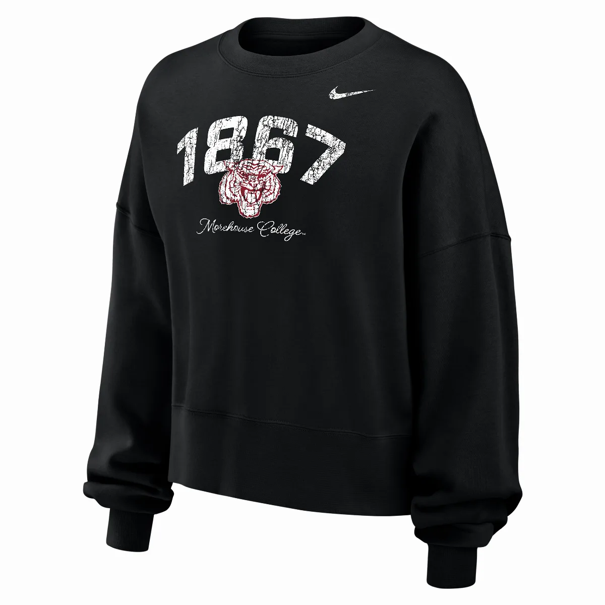 College (morehouse College) Phoenix Fleece Crew-Neck Sweatshirt by Nike