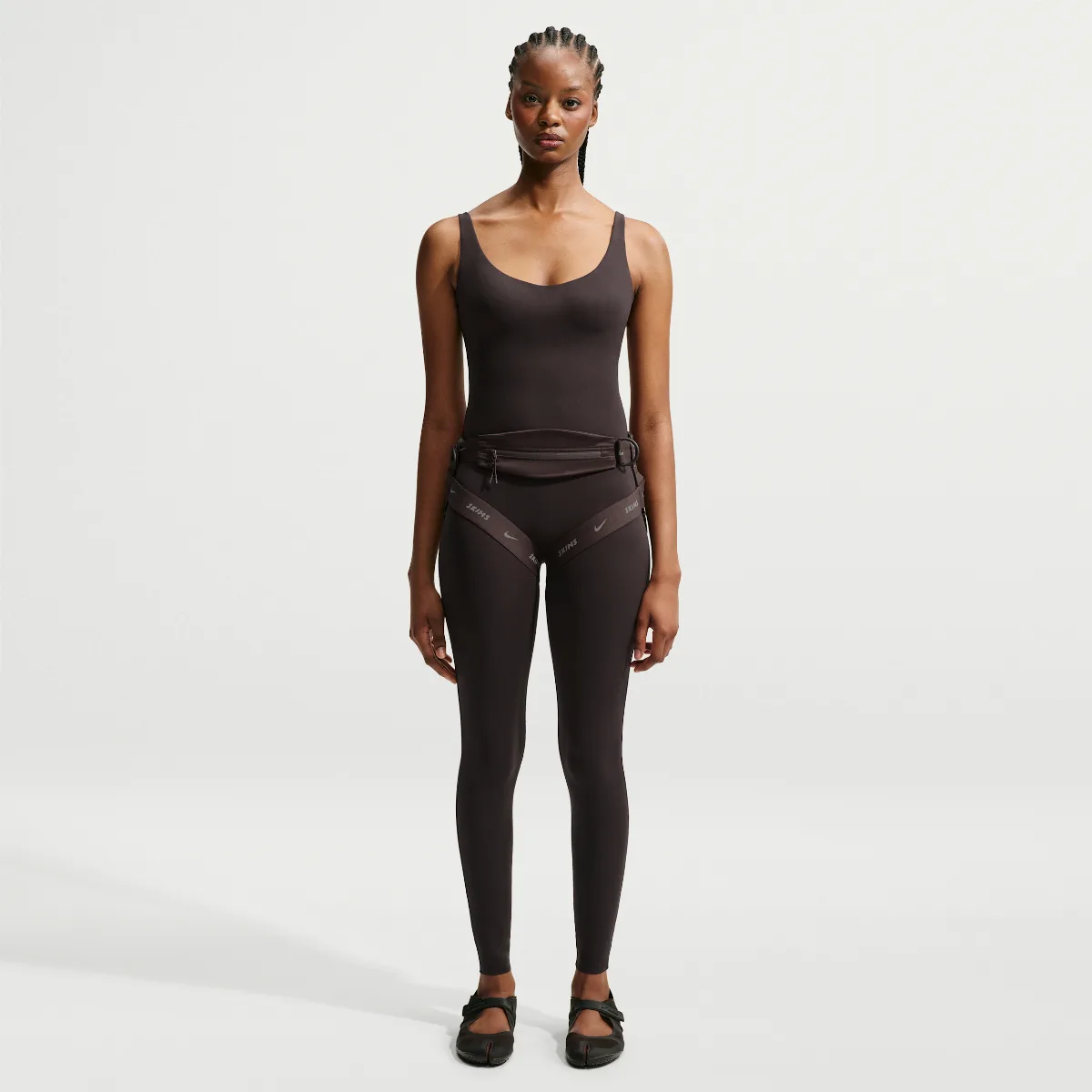 SKIMS Studio Stretch 29" Bodysuit by Nike