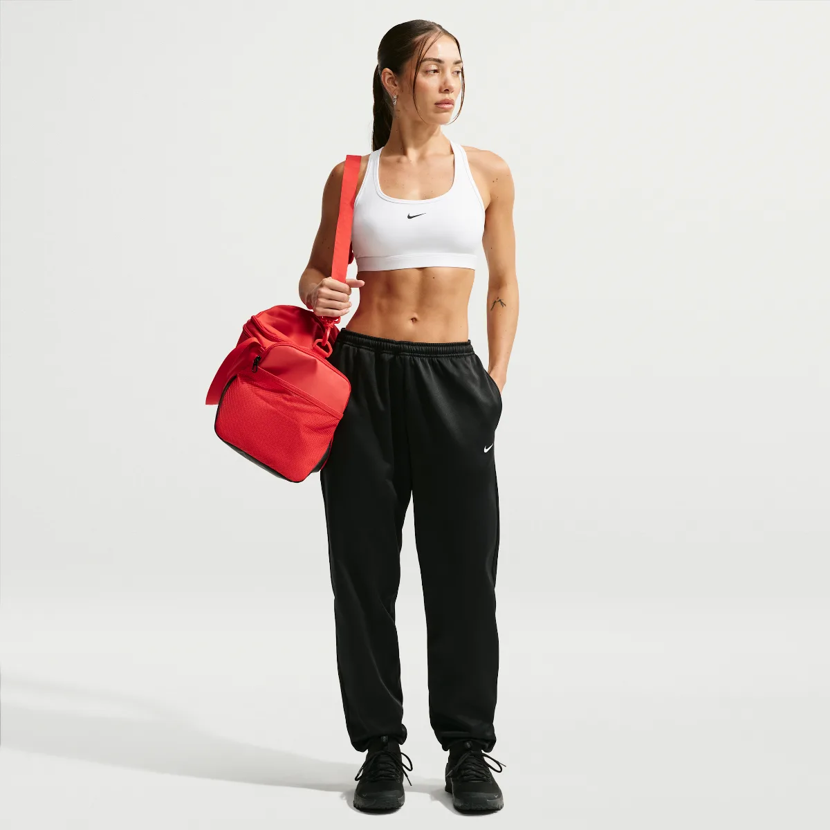 Studio Fleece Sport Therma-FIT Mid-Rise Pants by Nike
