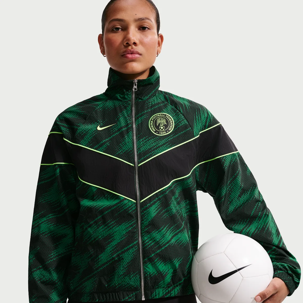 Nigeria Windrunner Soccer UV Woven Jacket by Nike