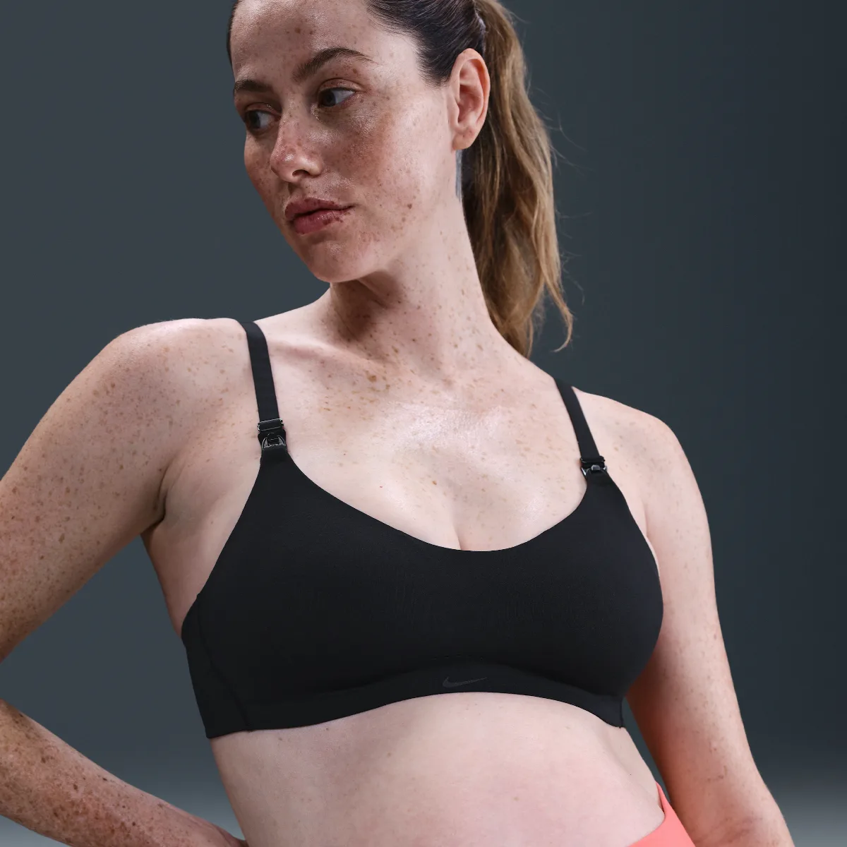 Alate Minimalist Light-Support Padded Nursing Sports Bra (maternity) by Nike