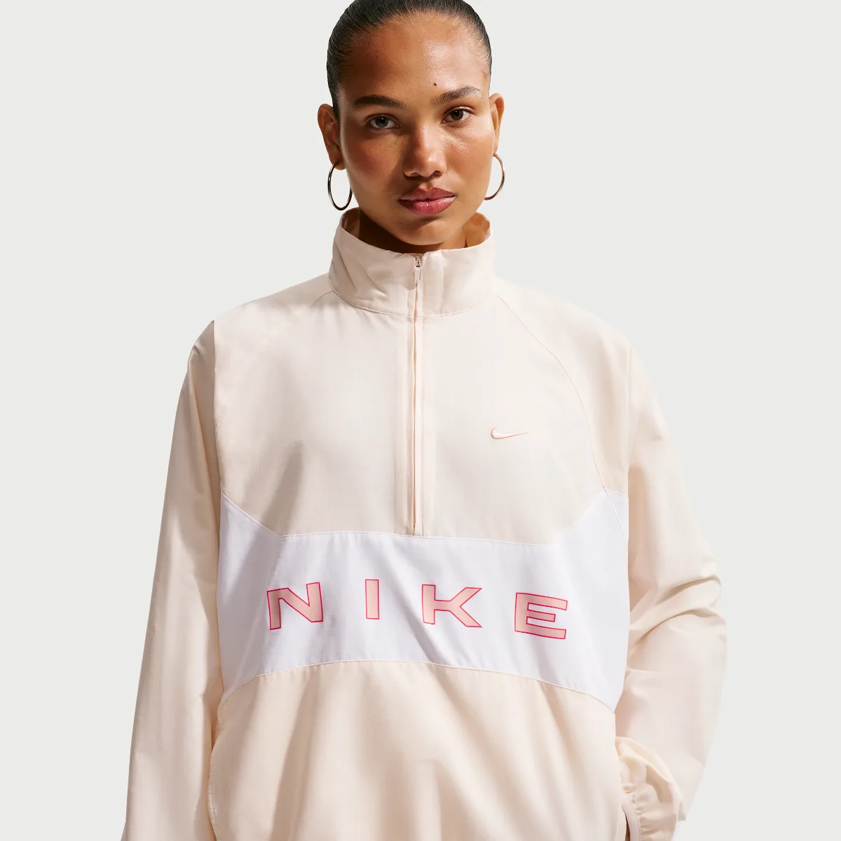 Nike Sportswear Oversized 1/4-Zip Jacket by Nike