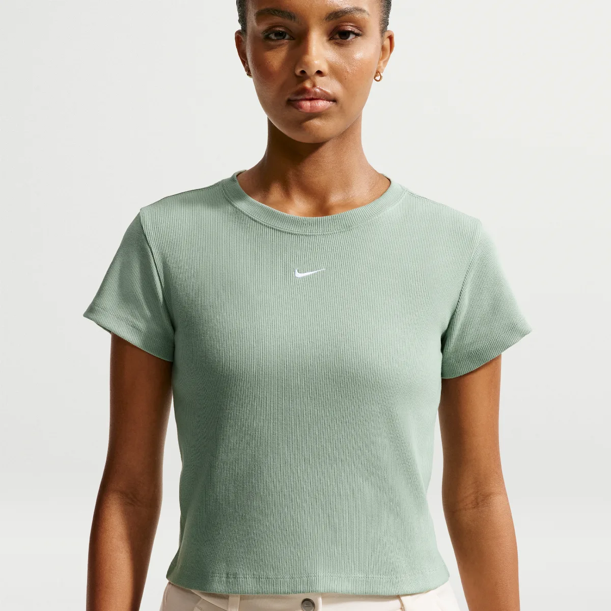 Nike Sportswear Tight Ribbed Short-Sleeve T-Shirt by Nike