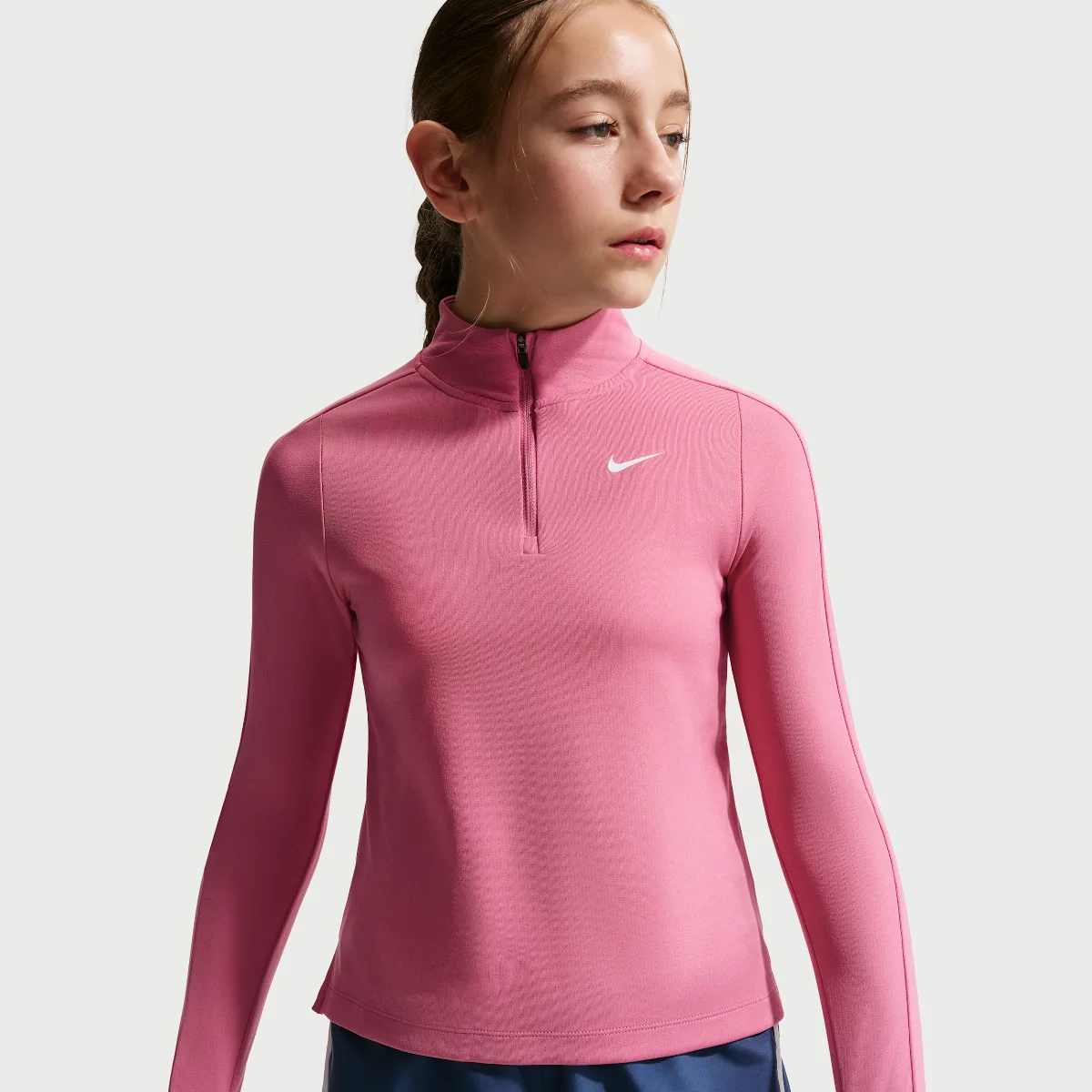 Dri-FIT Long-Sleeve 1/4-Zip Top by Nike
