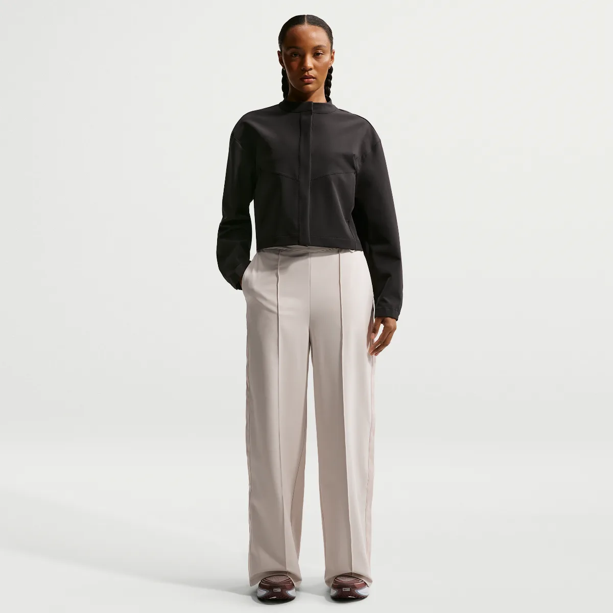 24.7 PerfectStretch Dri-FIT High-Waisted Loose Tearaway Pants by Nike