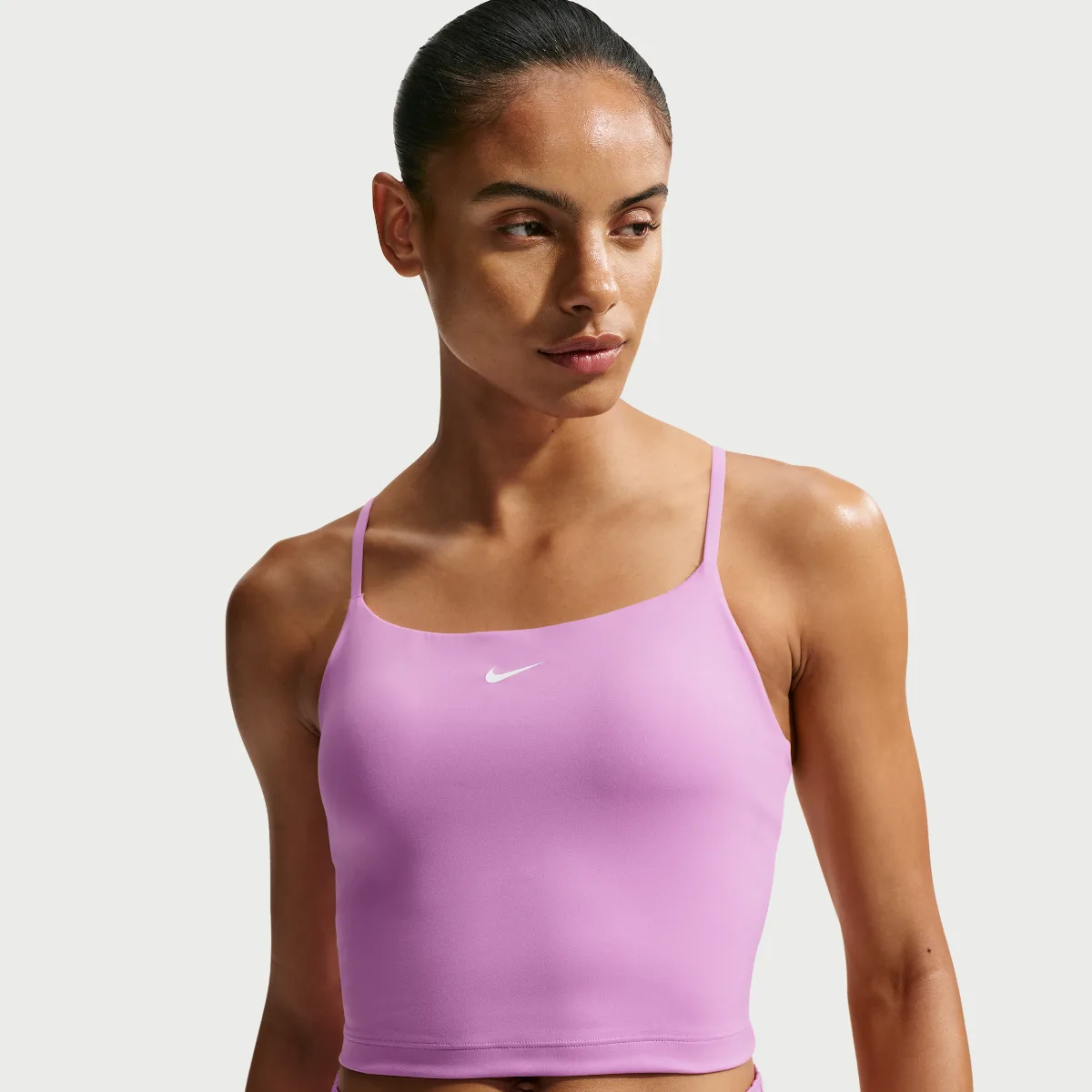 One Medium-Support Padded Adjustable Sports Bra Tank Top by Nike