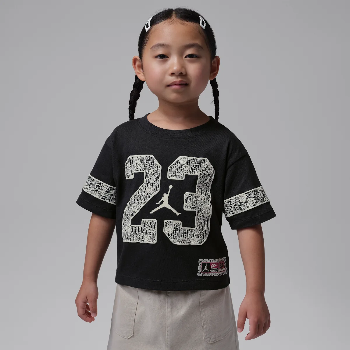 Floral Lace T-Shirt by Jordan